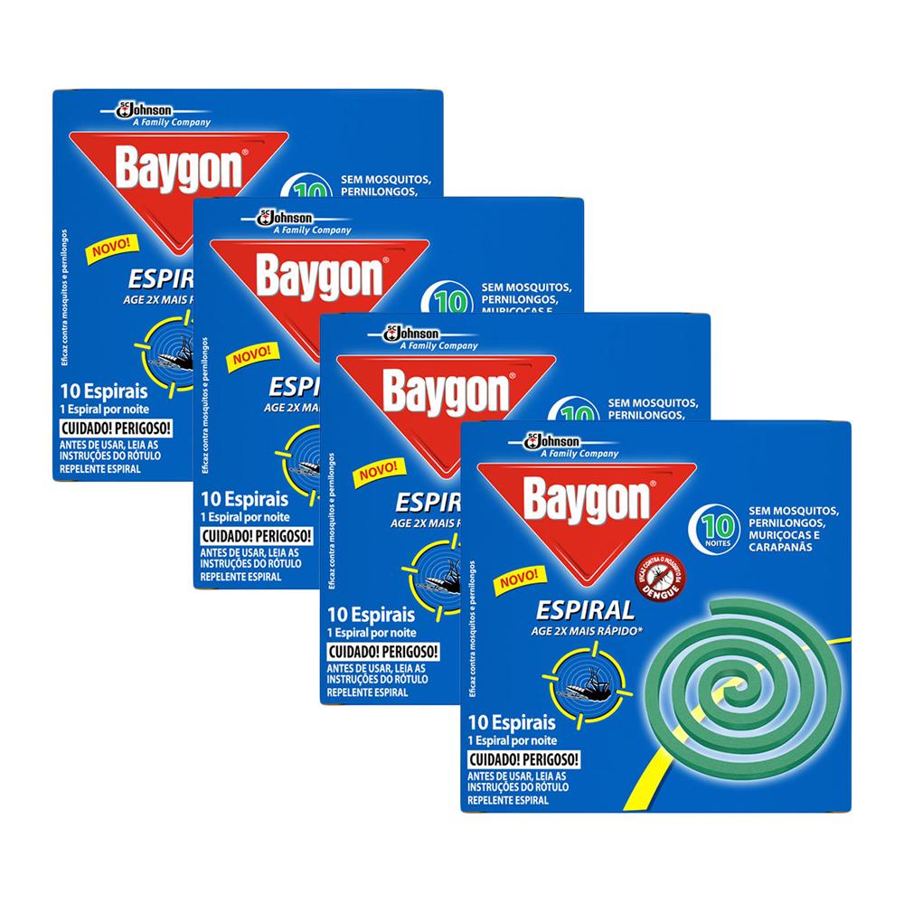 Kit 40 Repelente Espiral Baygon - Home & Living