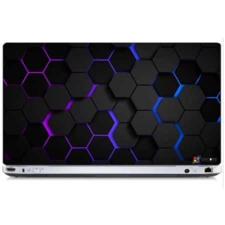 adesivos Para notebook Preto e roxo Tela 10"a 19" Skin decorativo para hp/acer/asus/lenovo/Dell/Samsung