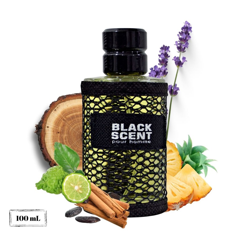 Perfume Masculino I Scents Black EDT 100ml Importado