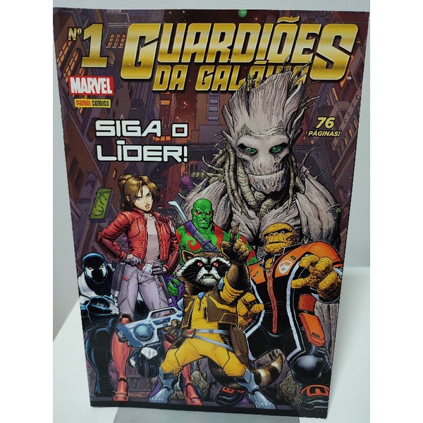 Revista Guardiões da Galáxia 1 - Siga o líder