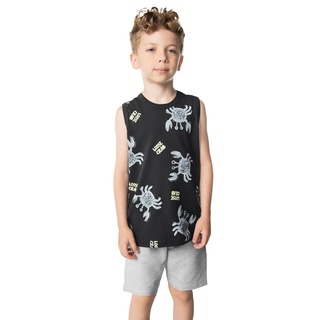 Conjunto Infantil Rovitex Kids Cinza