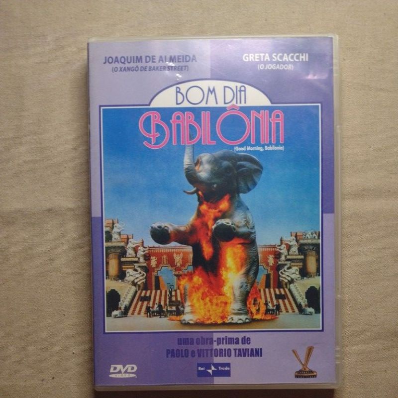 DVD Bom dia, Babilônia | Shopee Brasil