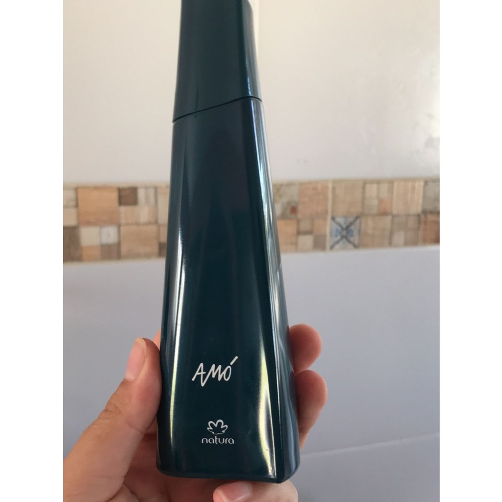 Amó desodorante Colônia Natura Masculino Amadeirado 75ml | Shopee Brasil