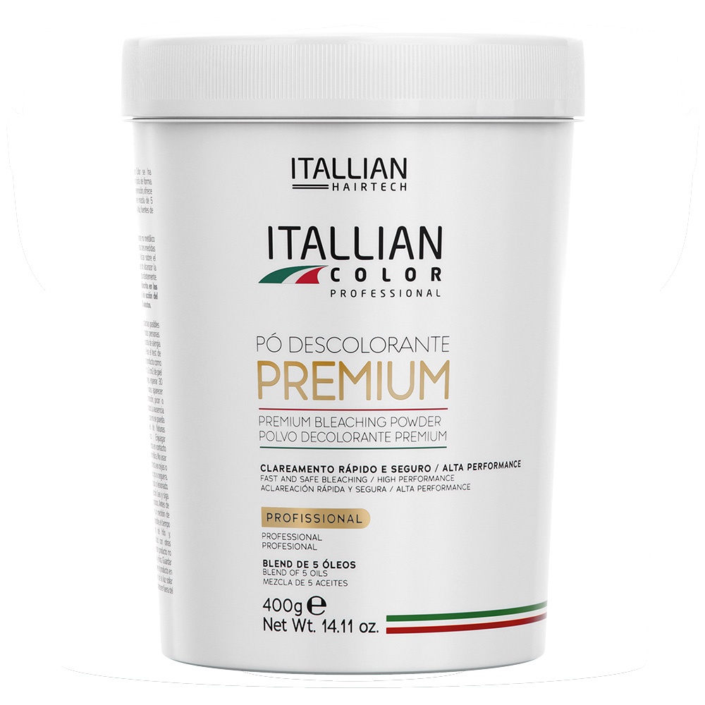 Pó Descolorante Premium Powder Itallian Color 400g (pó azul)