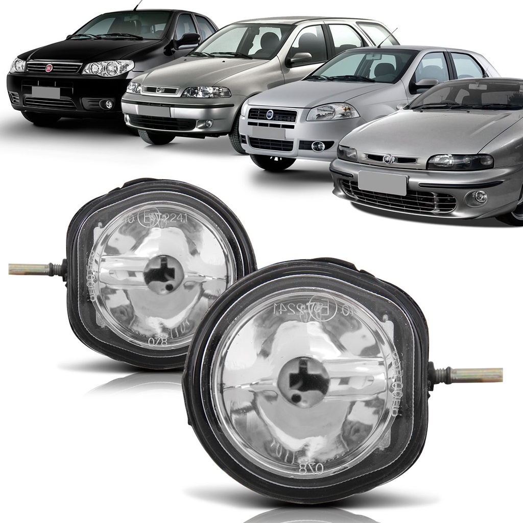 Farol Milha Palio Siena Strada Weekend G2 G3 G4 Marea Brava em Oferta na Shopee