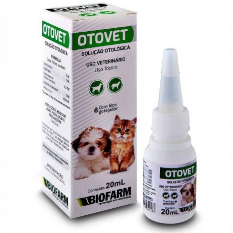 Otovet 20mL - Solução Otológica P/ Cães e Gatos em Oferta na Shopee