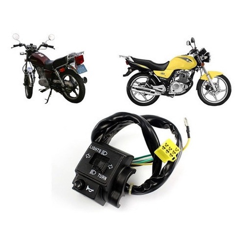 Punho Chave De Luz Intruder 125 06 - 10 / Yes 05 A 07 8 Fios
