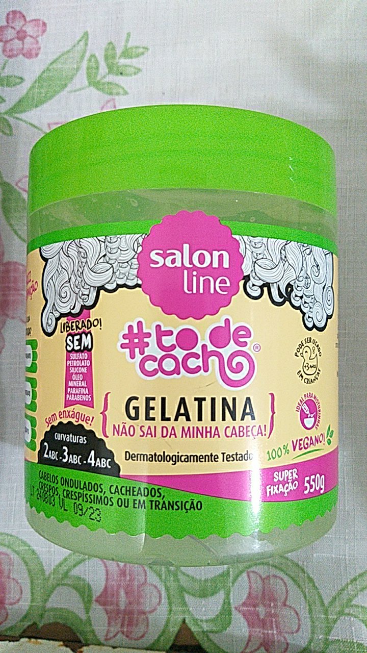 Gelatina Salon Line Todecacho 550g Shopee Brasil