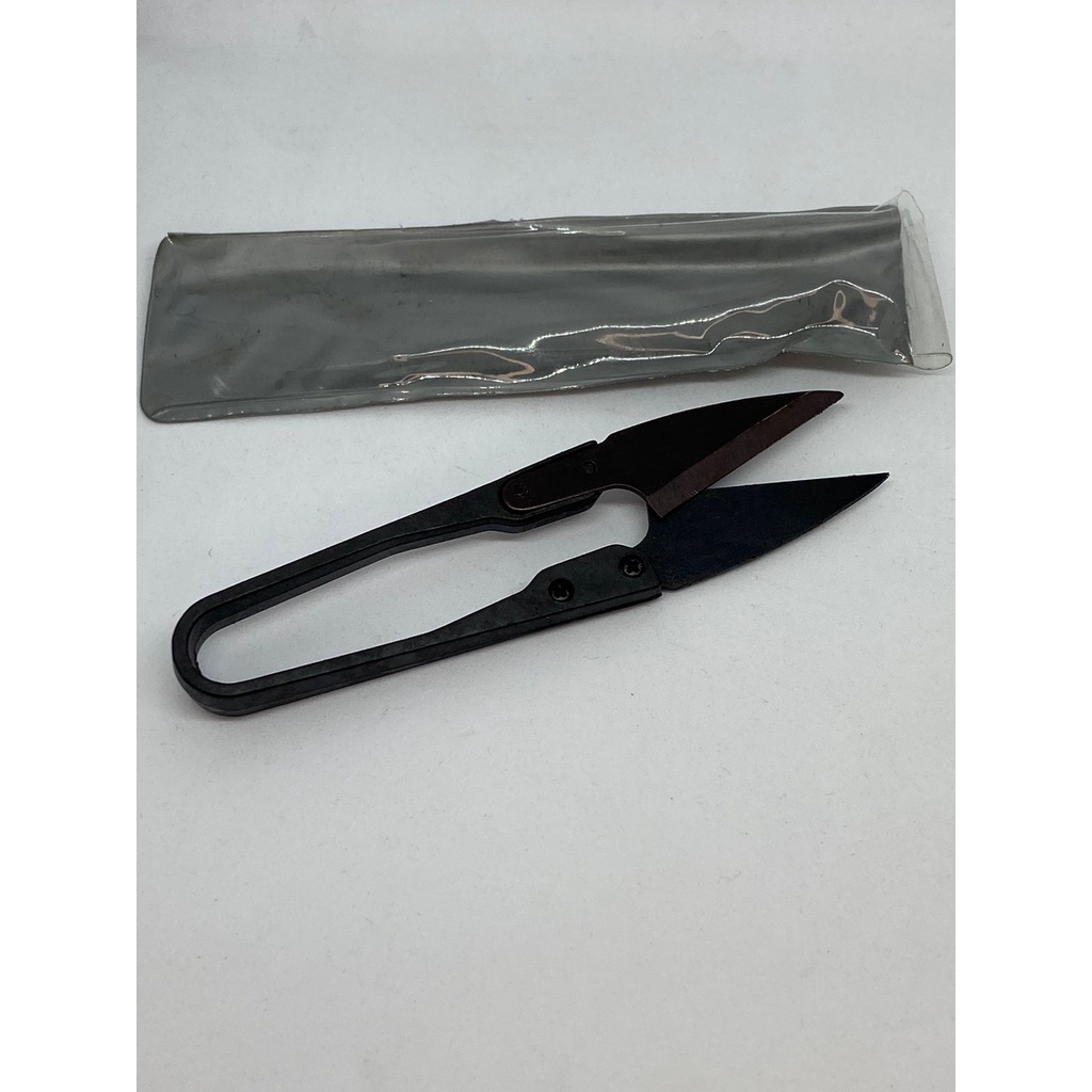 Tesoura de arremate 11cm para acabamentos em Oferta na Shopee