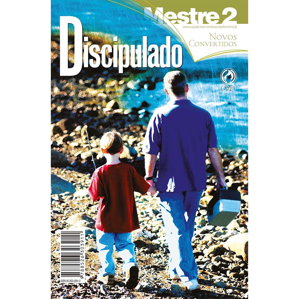 Revista Discipulado Mestre Classe Novos Convertidos (02) Cpad | Shopee ...