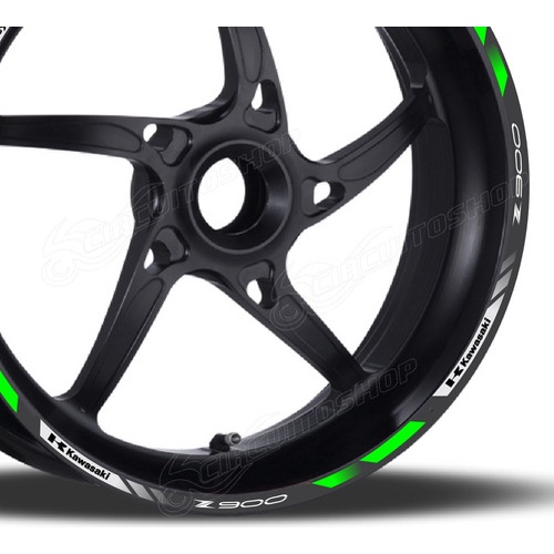 Friso Adesivo Refletivo D1 Roda Moto Kawasaki Z900 Z 900
