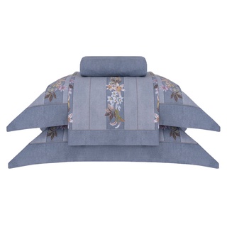 Jogo de Cama Queen Percal 180 Fios Buddemeyer Florence 100% Algodão Penteado Estampado 4 peças