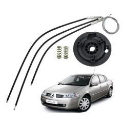 Kit Reparo Vidro Eletrico Megane 2007 08 09 10 Dianteiro