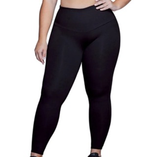Legging Plus Size Em Suplex Macio Cintura Alta G1 G2 G3 em Oferta na Shopee