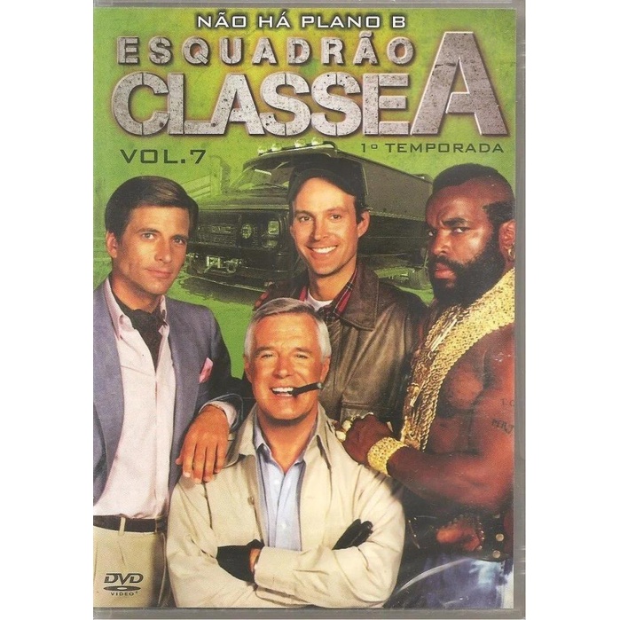 DVD Esquadrão Classe A Vol 7  Raridade Original