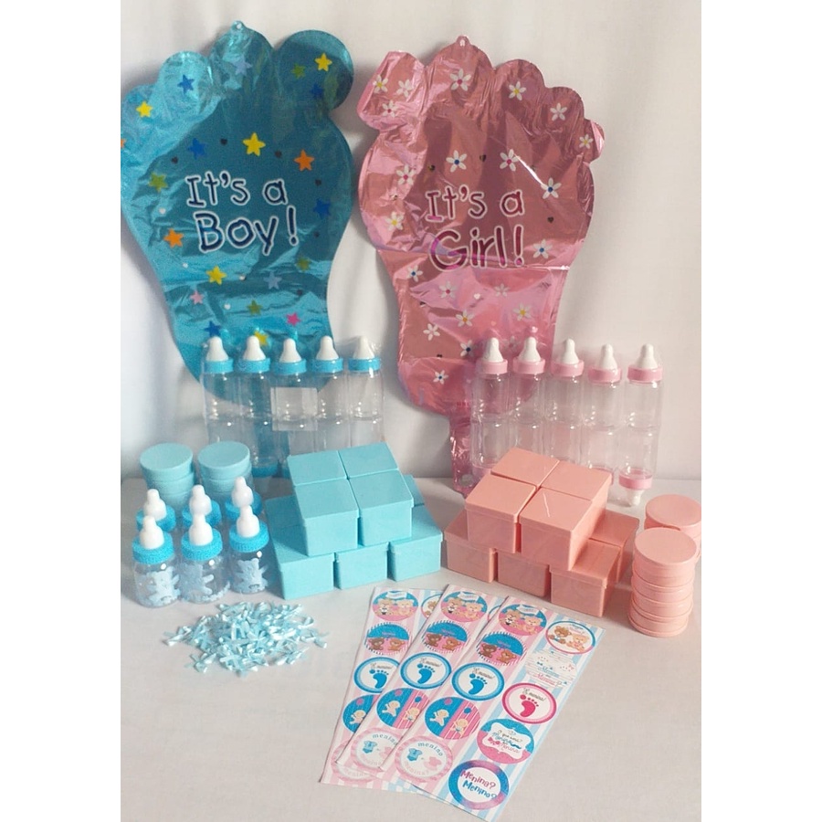 Kit Decoracao Cha De Revelacao Shopee Brasil