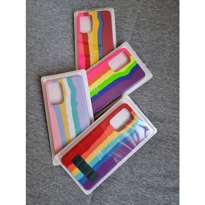 Capa Capinha case de silicone arco íris candy aveludada por dentro SAMSUNG A52 A14 A04E A04S A04 A23 M13 XCOVER M13 M53 A33 A53 A73 A13 A23 M23 M33 S22 S22 PLUS S22 ULTRA S21 FE A01 A51 A71 A10S A70S A20S M30S A30S NOTE 10 NOTE 10+ A80 A10 A20 A30 A50 A70