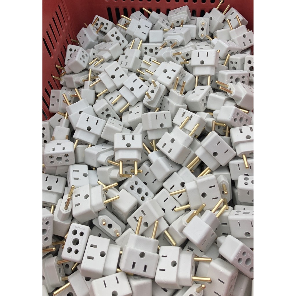 Adaptador Tomada Benjamin Bob Esponja Aceita Plug Padrão Novo e Antigo 10A e 20A - O MAIS VENDIDO DA SHOPEE!!!