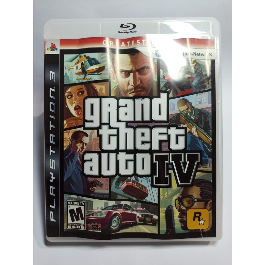 Gta 4 - Ps3 - Mídia Física