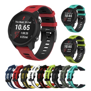 Pulseira Silicone 20/22mm Fecho Bicolor Watch3 Active2 GTR42/47mm GTS GTR3/PRO P70/80