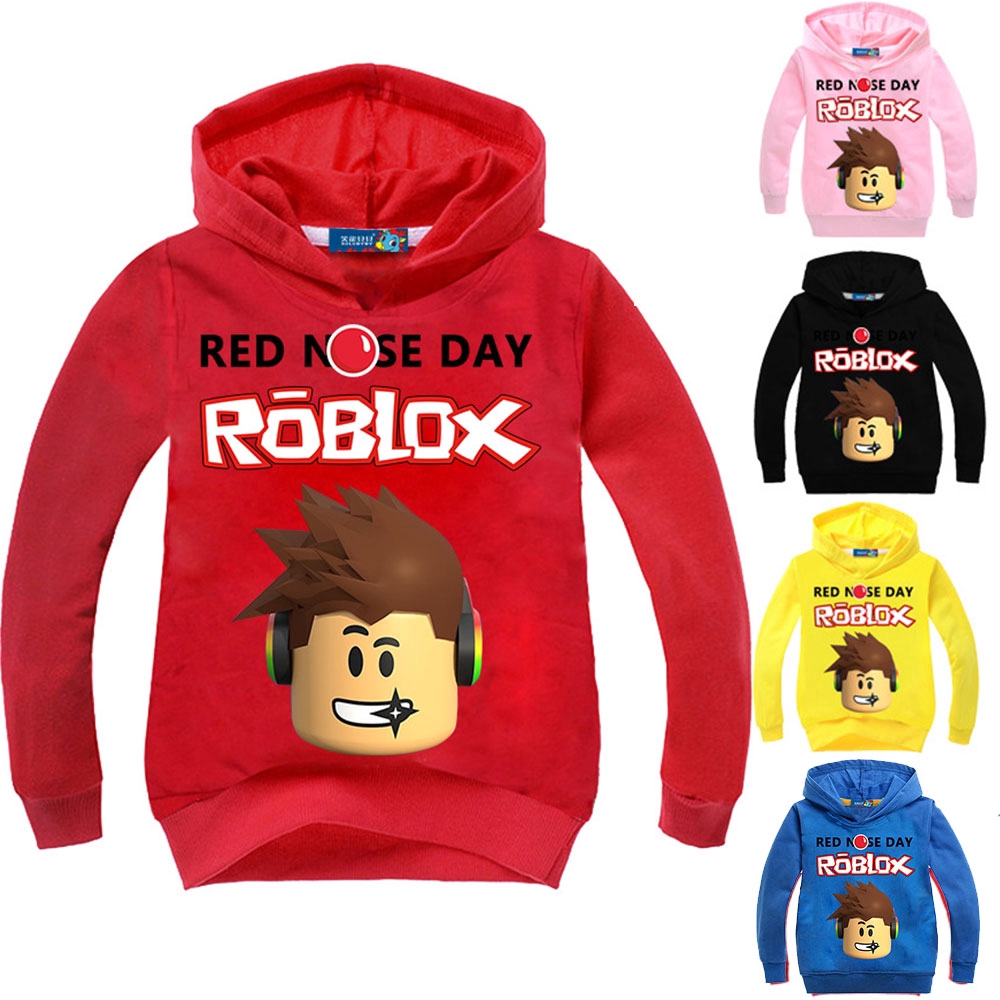 2 12 Y Criancas Meninos Meninas Roblox Hoodies Manga Comprida Tops C227 Shopee Brasil - roupa do pikachu roblox