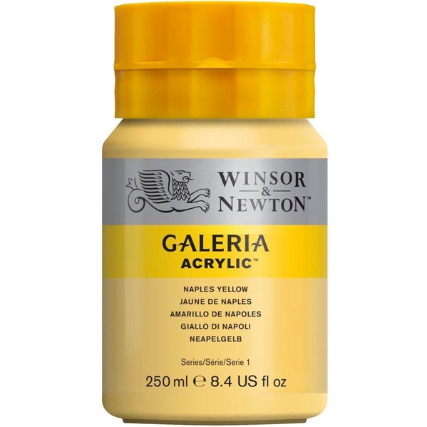 Tinta Acrílica Galeria Winsor Newton 422 Naples Yellow 250ml