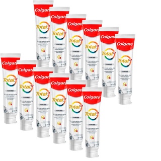 Kit Creme Dental Colgate Total 12 Clean Mint 140g com 12 unidades
