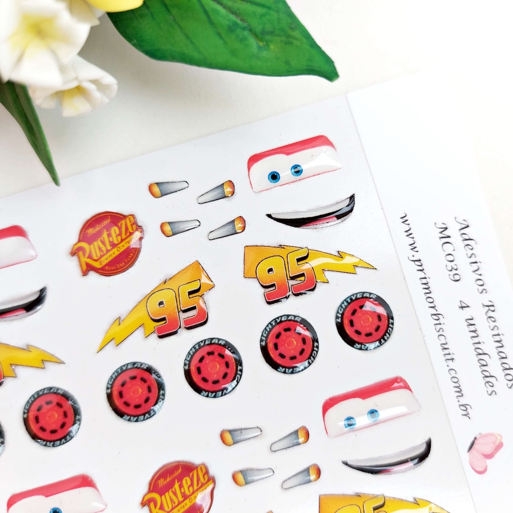 Olho Adesivo Resinado MC039 - Carros em Oferta na Shopee