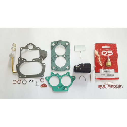 Kit Reparo Carburador Dfv 446 Opala Caravan C/ Boia E Agulha