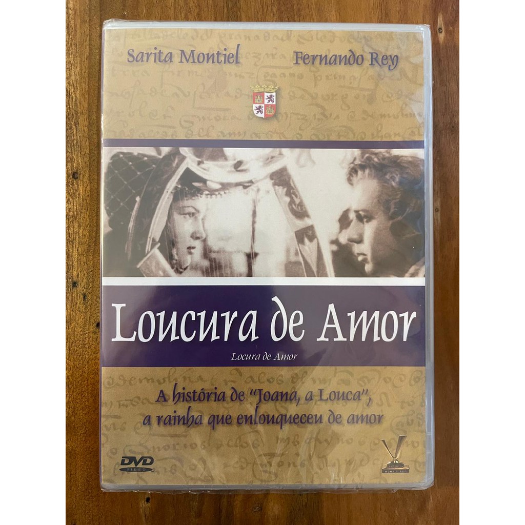 DVD Loucura De Amor - Sarita Montiel - Lacrado
