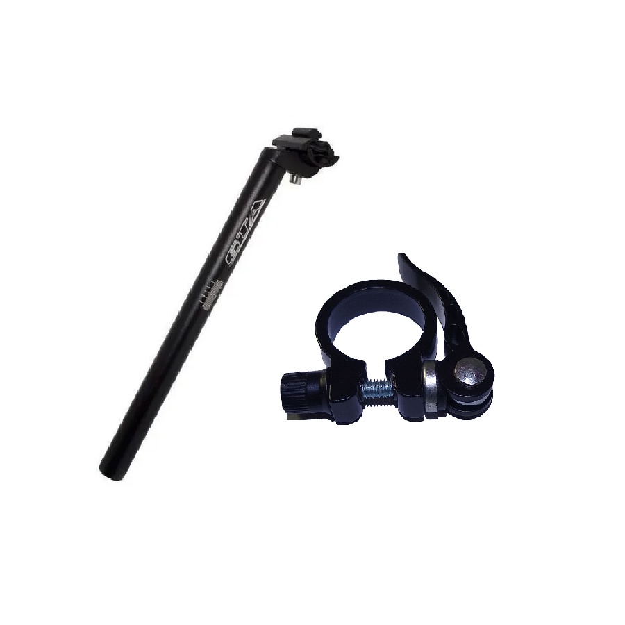 Kit Canote 27.2 Alumínio c/ carrinho + Abraçadeira GTA em Oferta na Shopee