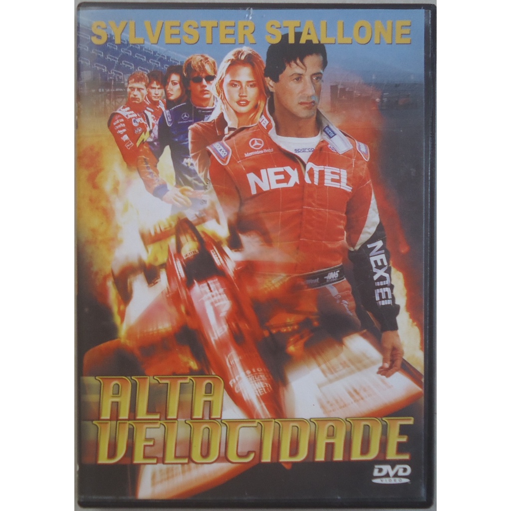 Dvd Alta Velocidade, Sylvester Stallone, Original, Seminovo
