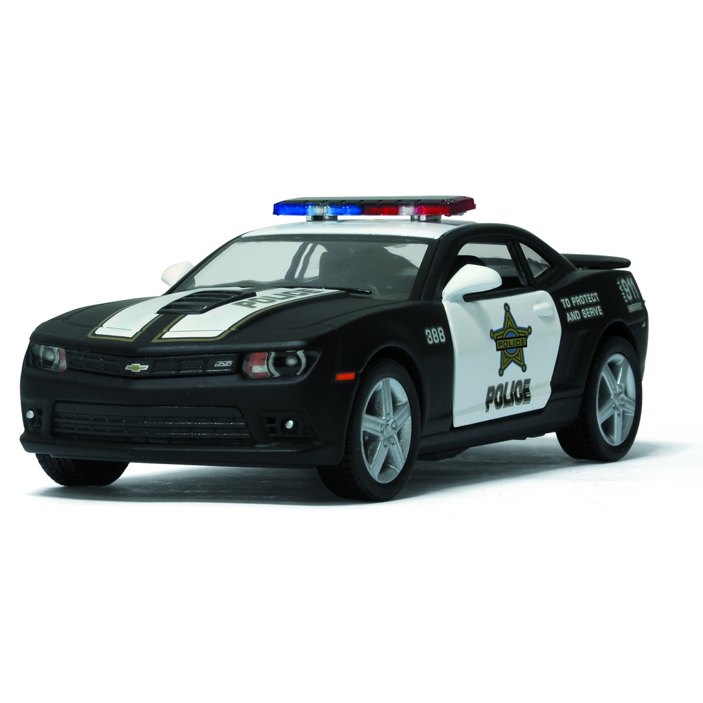 Carrinho De Coleção Da Policia Chevrolet Camaro 2014 de Ferro a Fricção  Kinsmart 1/38 Viatura Policial Americana | Shopee Brasil