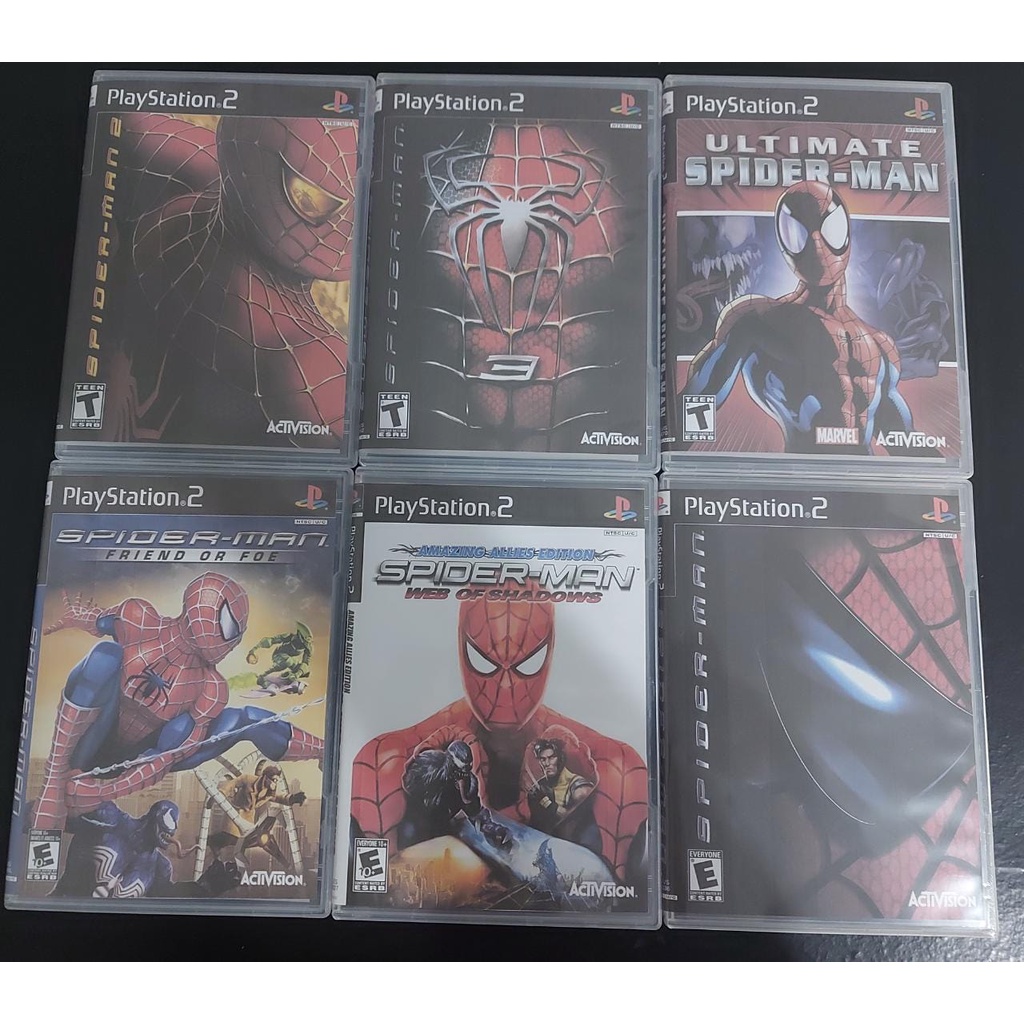 Playstation 3 jogos do homem aranha
