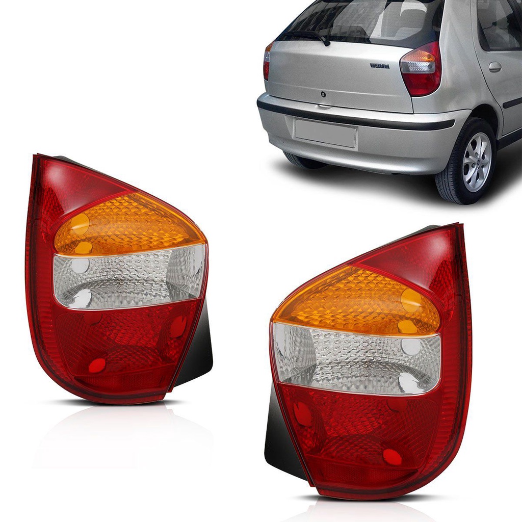 Lanterna Palio G2 2001 2002 2003 Carcaça Preta