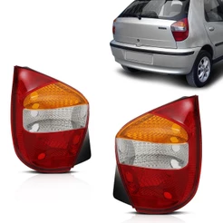Lanterna Palio G2 2001 2002 2003 Carcaça Preta