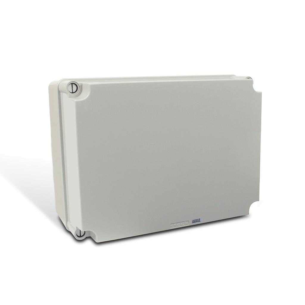 Caixa Light 300x220x148mm Sem Embutes Ip55 Tampa Opaca Steck - Home & Living