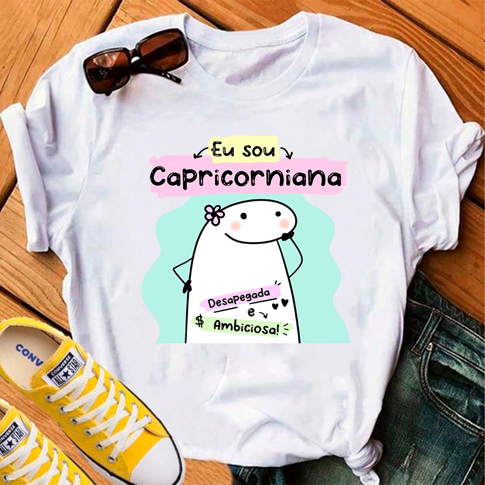 Camiseta T Shirts Feminina Signos I Shopee Brasil