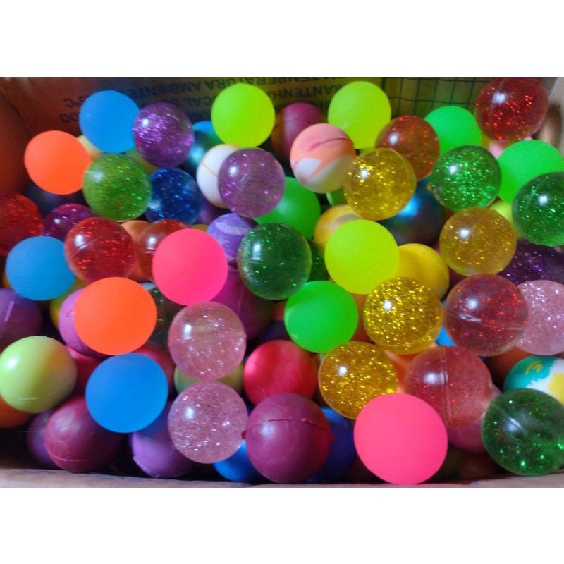 BOLINHAS PULA PULA 27MM MIX ESPECIAL CAIXA FECHADA 1600 BOLINHAS VARIADAS (atacado)