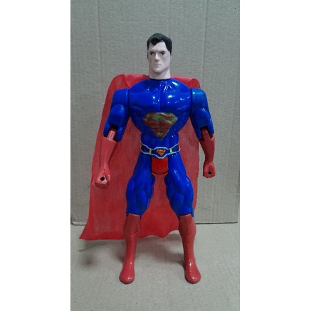 Boneco Super Homem - Super Man Articulado Grande/Herói