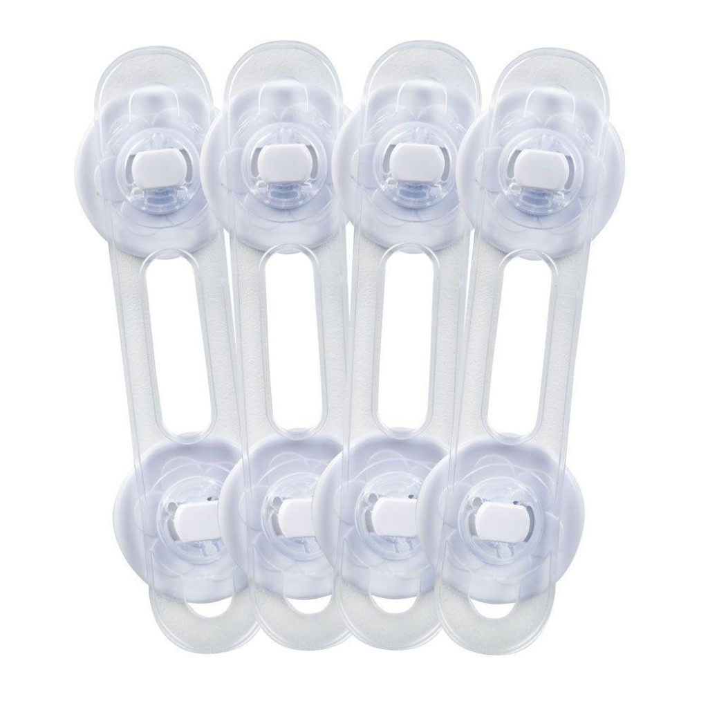 Kit Trava Segurança Multiuso Flexível Proteção Bebê Criança Armário Portas Gavetas Dobrável 13444 Buba em Oferta na Shopee