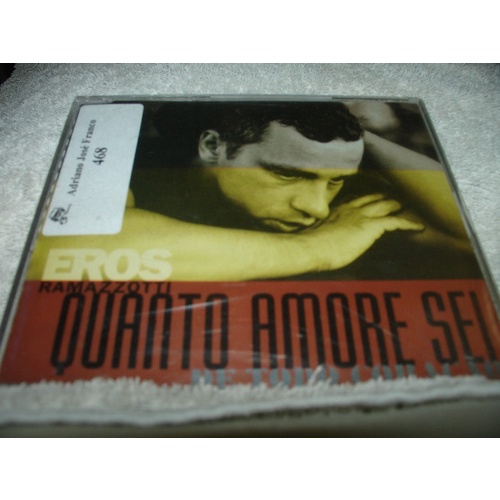 Cd Italiano Eros Ramazzotti Quanto Amore Sei Promocional