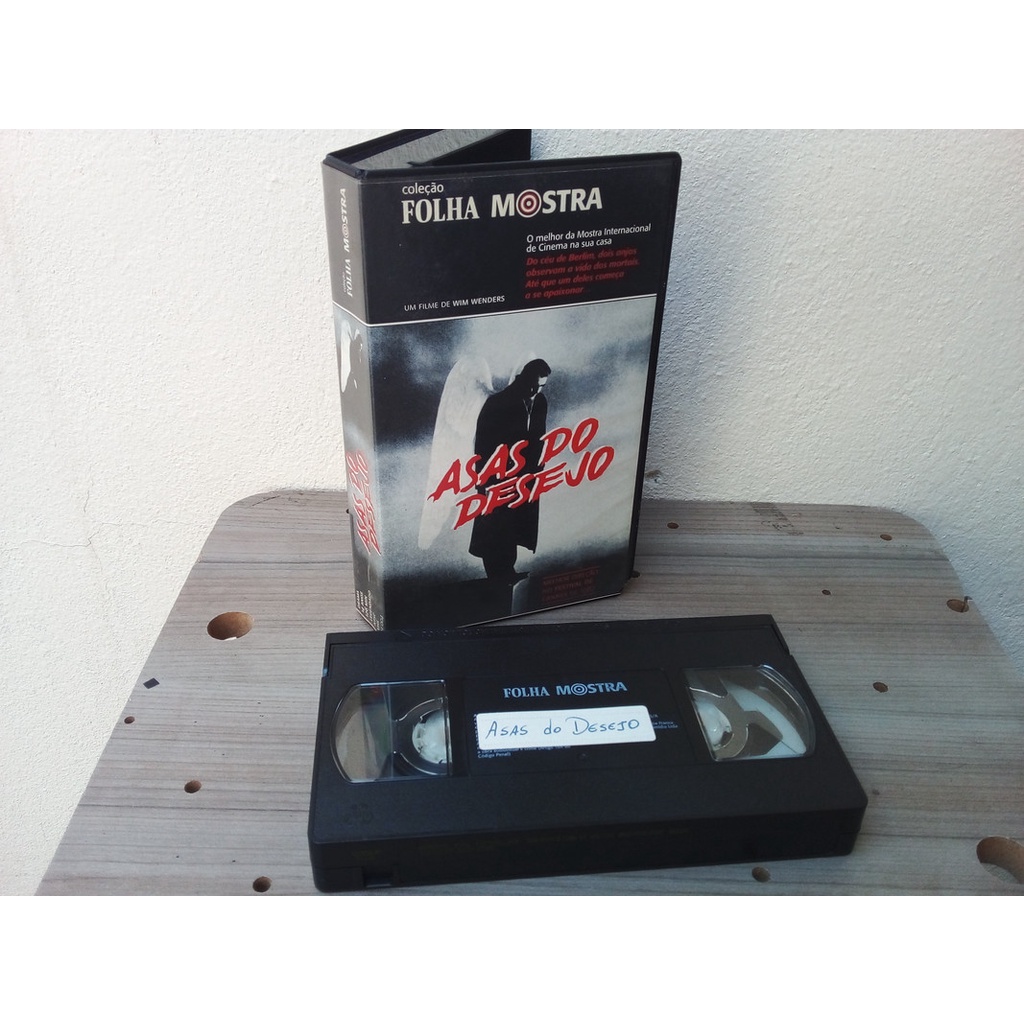 Fita Vhs Asas Do Desejo - Bruno Ganz - Wim Wenders - Ag25
