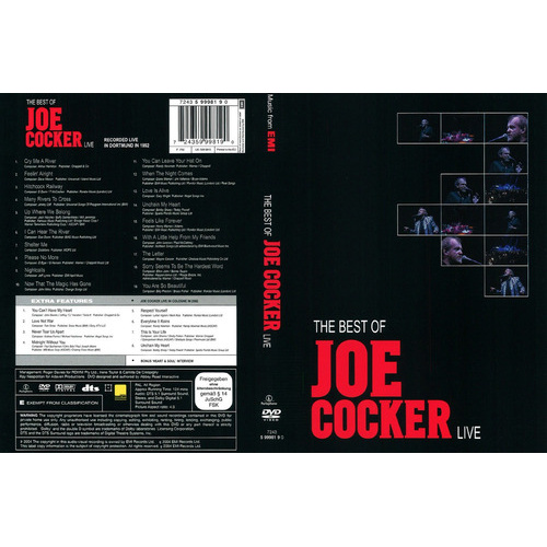 Joe Cocker - The Best Of Joe Cocker Live