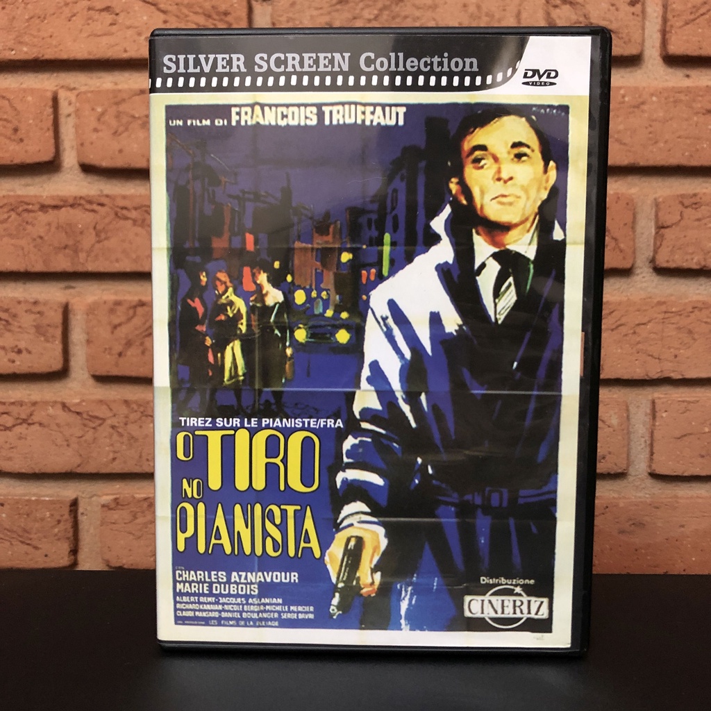 O Tiro no Pianista (François Truffaut, cinema francês) - DVD original