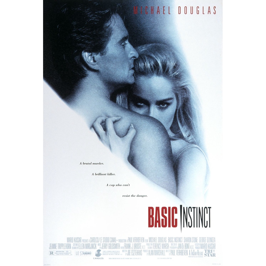 Instinto Selvagem (1992) (Basic Instinct) Michael Douglas e Sharon Stone - Dublagem Clássica