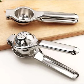Espremedor De Limão e Laranja Amassador Manual Em Inox Cromado Alumínio Super Forte Para Cozinha Top Chef