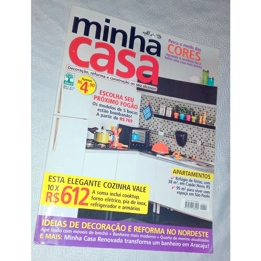 Revista Minha Casa Julho 2011 Decoração Reforma No Nordeste