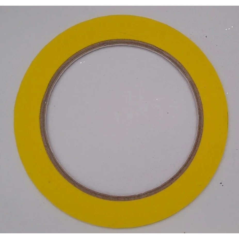 Fita Adesiva P/ Filetamento 3,0mmx40m Amarela