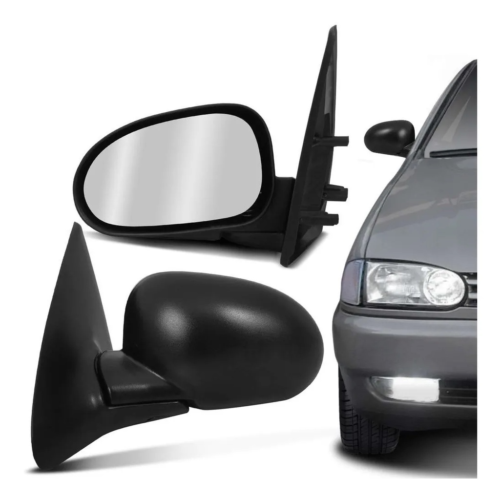 Retrovisor Saveiro Parati Gol Bola 95 96 97 á 99 S/ Controle